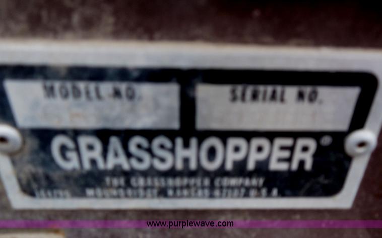 image for item AD9484 Grasshopper ZTR lawn mower