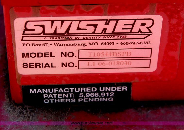 image for item AH9192 Swisher 44" pull behind finish mower