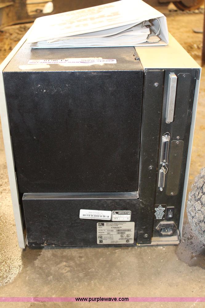 image for item AJ9618 Zebra 170 Xiiii label and barcode printer