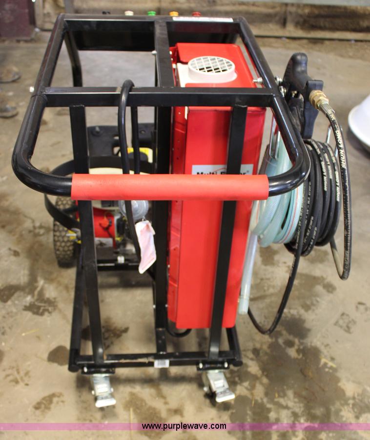 image for item AJ9619 Multi-Power hot water high pressure washer