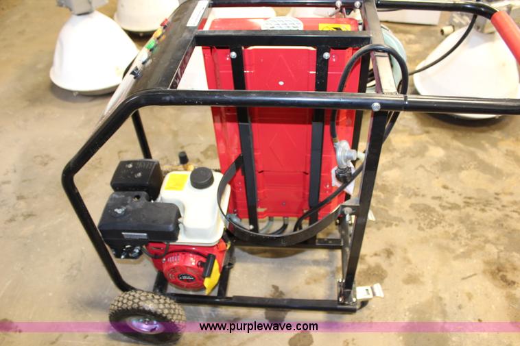 image for item AJ9619 Multi-Power hot water high pressure washer