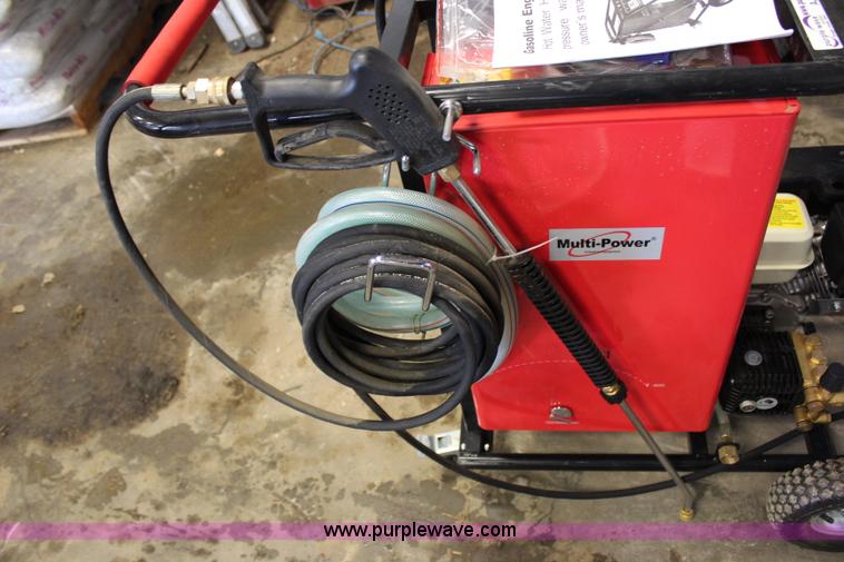 image for item AJ9619 Multi-Power hot water high pressure washer