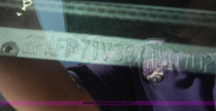 image for item D8008 2008 Ford Crown Victoria Police Interceptor