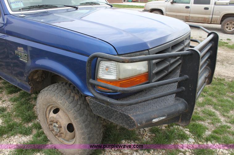 image for item F8671 1997 Ford F350 XL bale bed truck