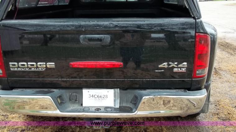 image for item F8685 2003 Dodge truck bed