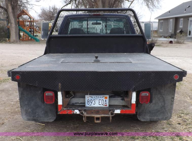 image for item F8759 1998 Chevrolet 3500 flatbed pickup truck