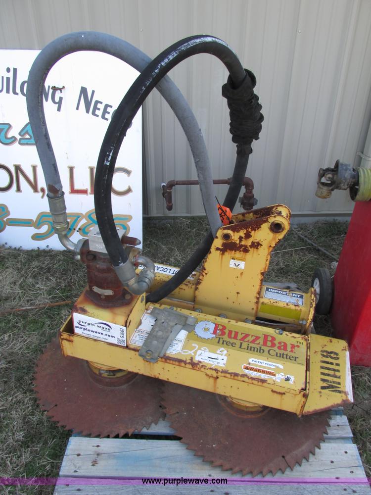 Buzz Bar tree limb cutter for skid steer or mini excavator in Oak Grove