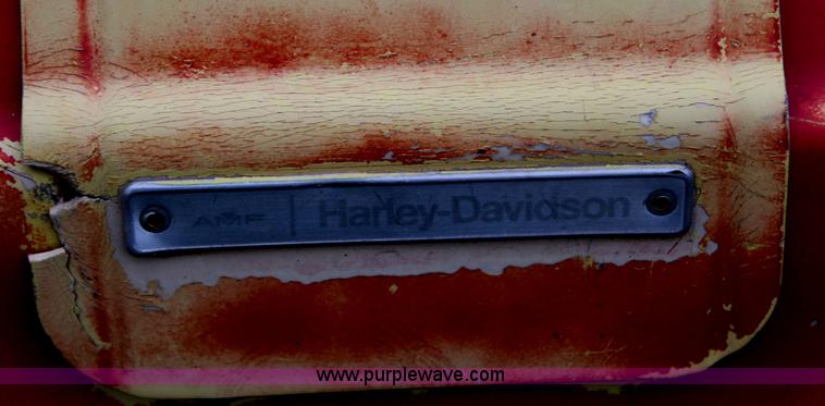 image for item G5429 Harley Davidson golf cart