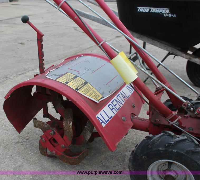 TroyBilt junior tiller in Paola, KS Item H3678 sold Purple