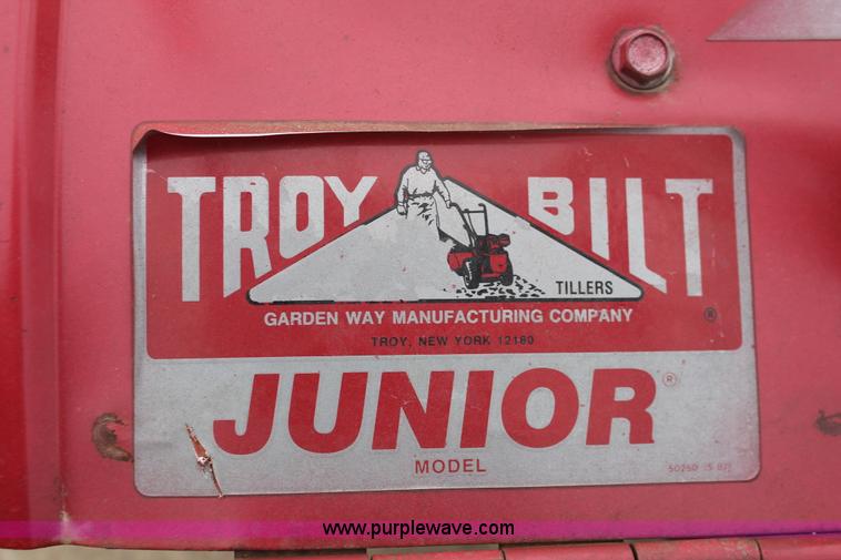 image for item H3678 Troy-Bilt junior tiller