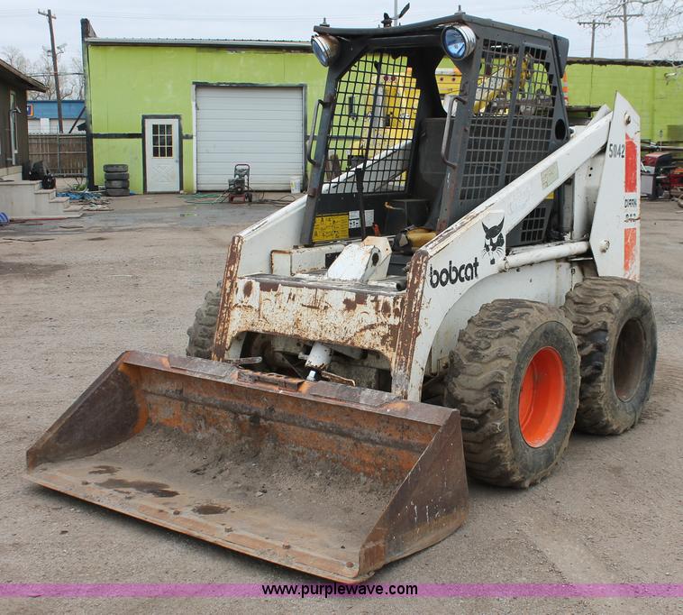 image for item H3699 1984 Bobcat 843 skid steer
