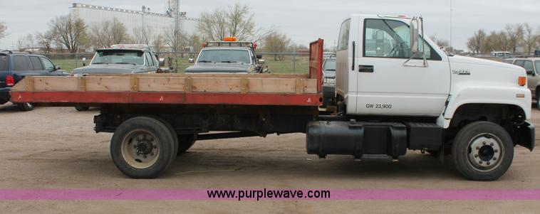 image for item H3700 1991 GMC TopKick dump truck