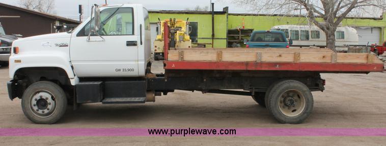 image for item H3700 1991 GMC TopKick dump truck