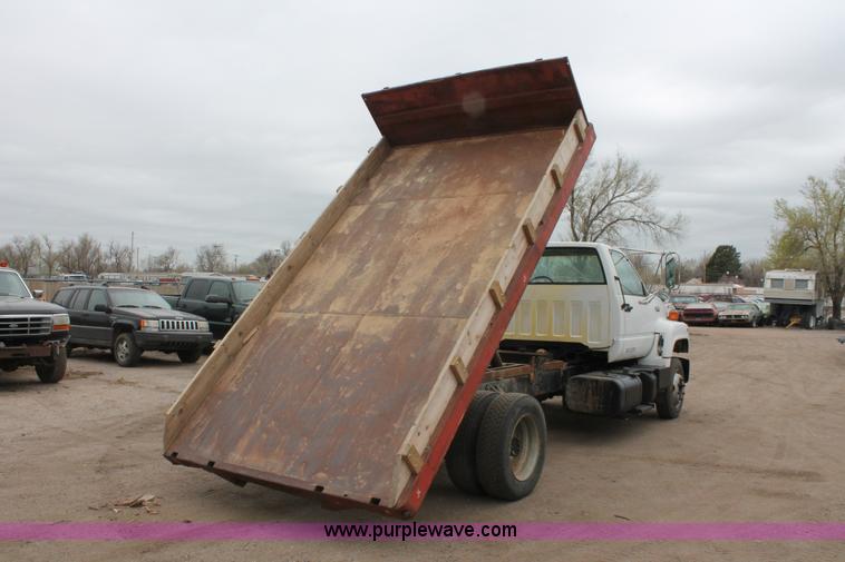 image for item H3700 1991 GMC TopKick dump truck