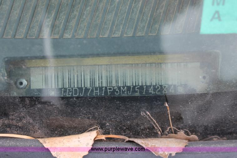 image for item H3700 1991 GMC TopKick dump truck