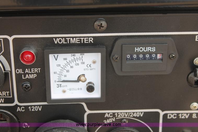 image for item H3729 Pacific 7500D generator