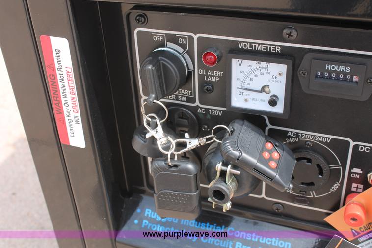 image for item H3729 Pacific 7500D generator