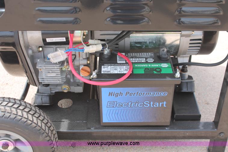 image for item H3729 Pacific 7500D generator