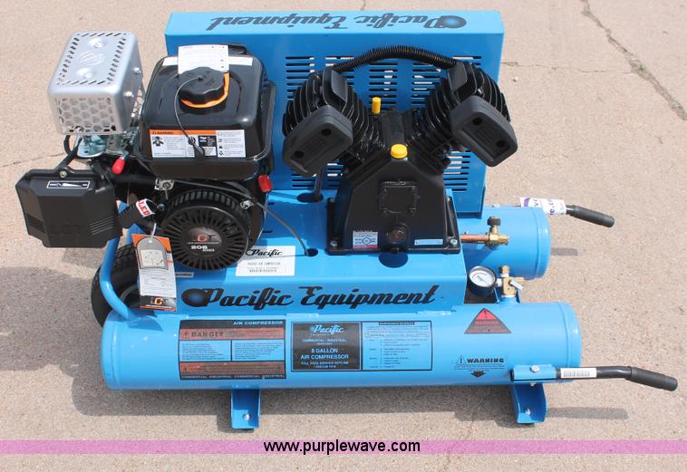 image for item H3730 Pacific PAC-2T eight gallon air compressor