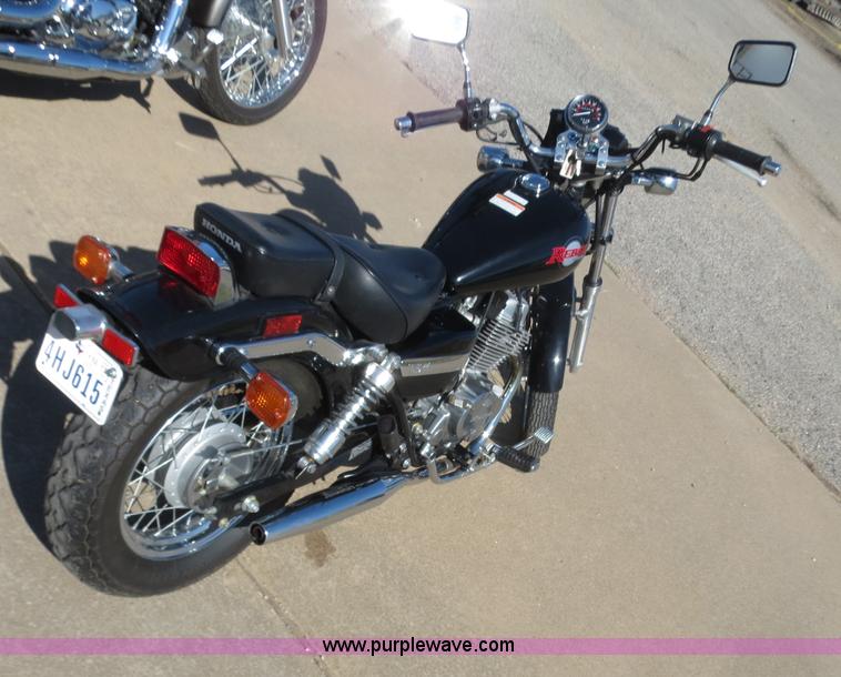 image for item S9566 2000 Honda Rebel 250 motorcycle