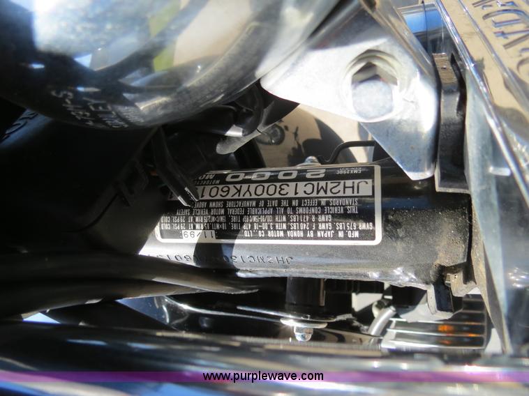 image for item S9566 2000 Honda Rebel 250 motorcycle