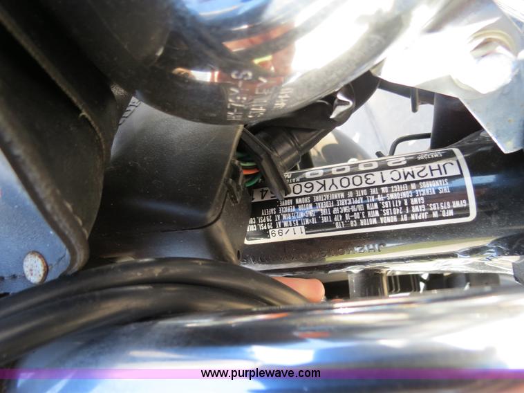 image for item S9566 2000 Honda Rebel 250 motorcycle