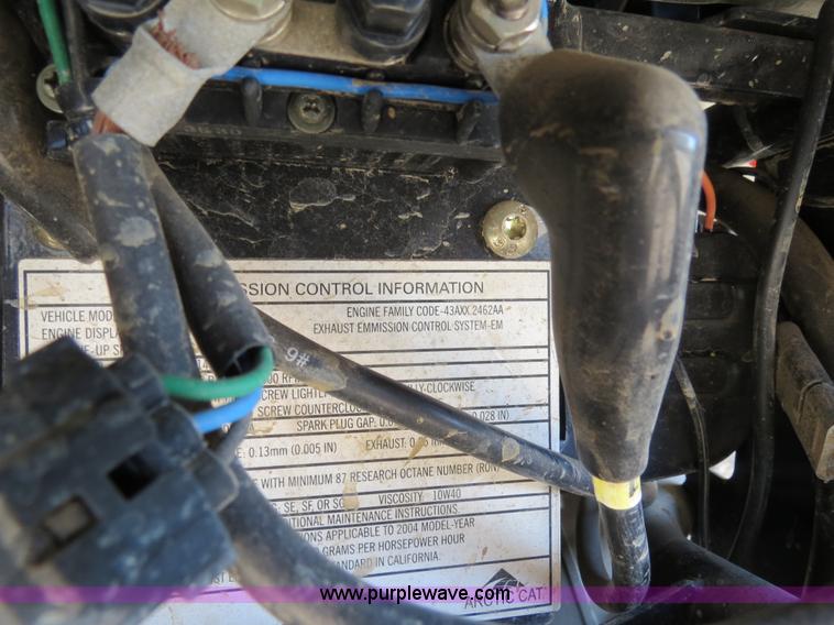 image for item S9568 2004 Artic Cat 250 ATV