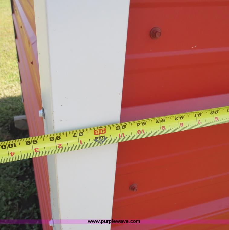 image for item S9588 98" x 98" metal building