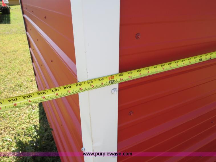 image for item S9588 98" x 98" metal building