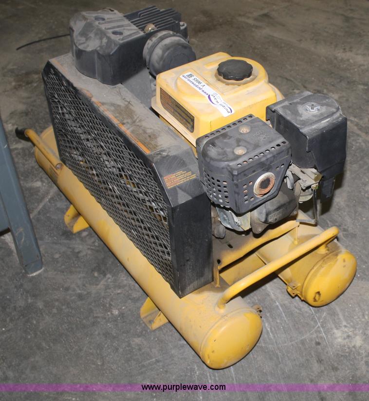 image for item V9665 DeWalt eight gallon portable air compressor