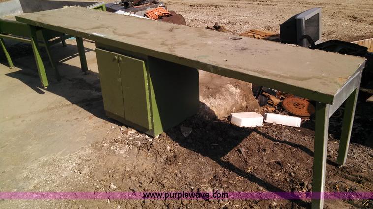 image for item V9953 2' x 128" x 31"H work bench