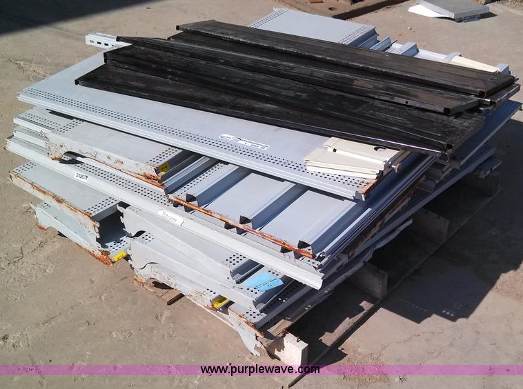 image for item V9955 Assorted steel shelving