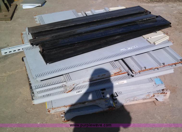 image for item V9955 Assorted steel shelving