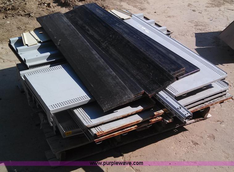 image for item V9955 Assorted steel shelving