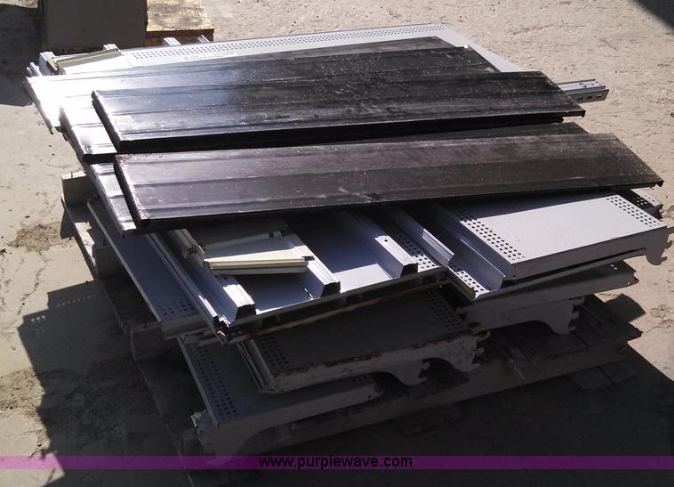 image for item V9955 Assorted steel shelving