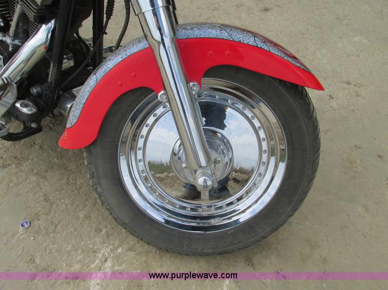 image for item V9961 2002 Harley Davidson Fat Boy motorcycle