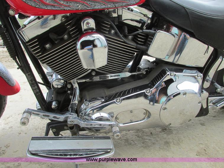 image for item V9961 2002 Harley Davidson Fat Boy motorcycle