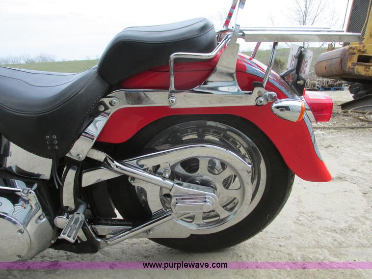 image for item V9961 2002 Harley Davidson Fat Boy motorcycle