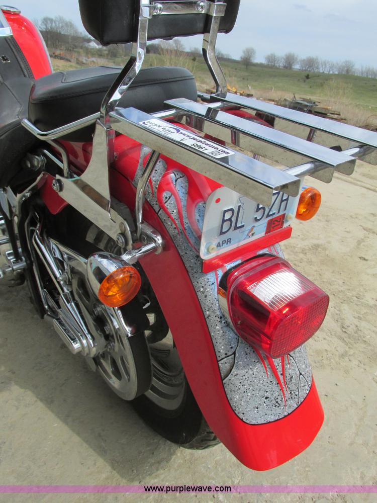 image for item V9961 2002 Harley Davidson Fat Boy motorcycle