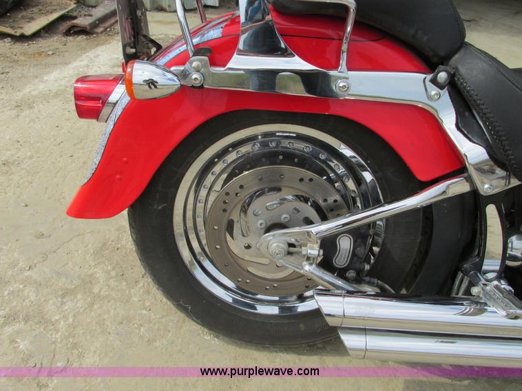 image for item V9961 2002 Harley Davidson Fat Boy motorcycle