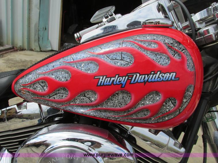 image for item V9961 2002 Harley Davidson Fat Boy motorcycle