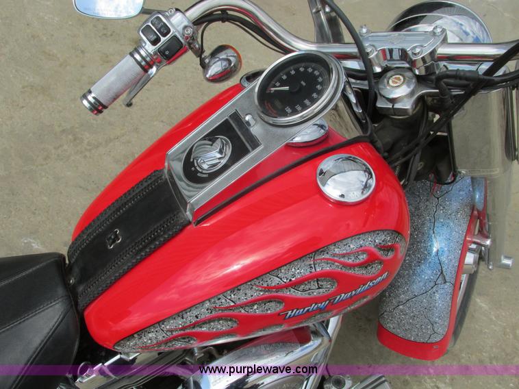 image for item V9961 2002 Harley Davidson Fat Boy motorcycle
