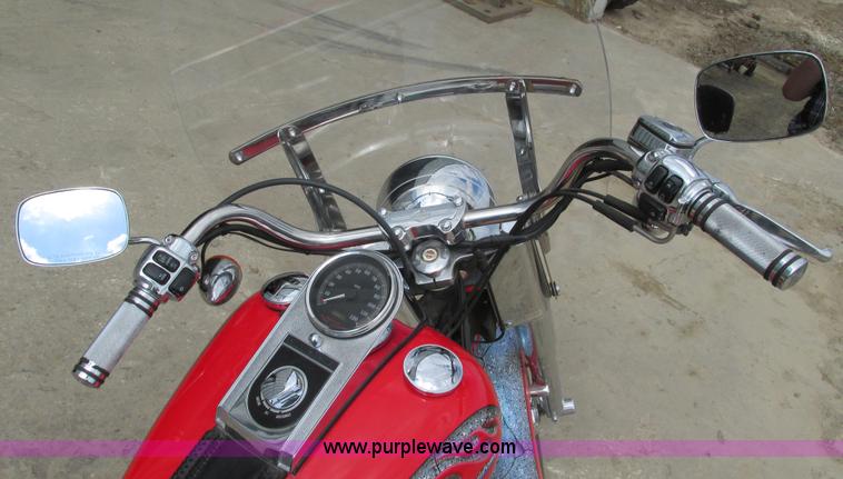 image for item V9961 2002 Harley Davidson Fat Boy motorcycle