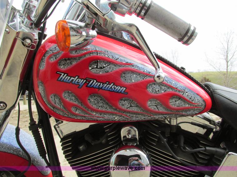 image for item V9961 2002 Harley Davidson Fat Boy motorcycle