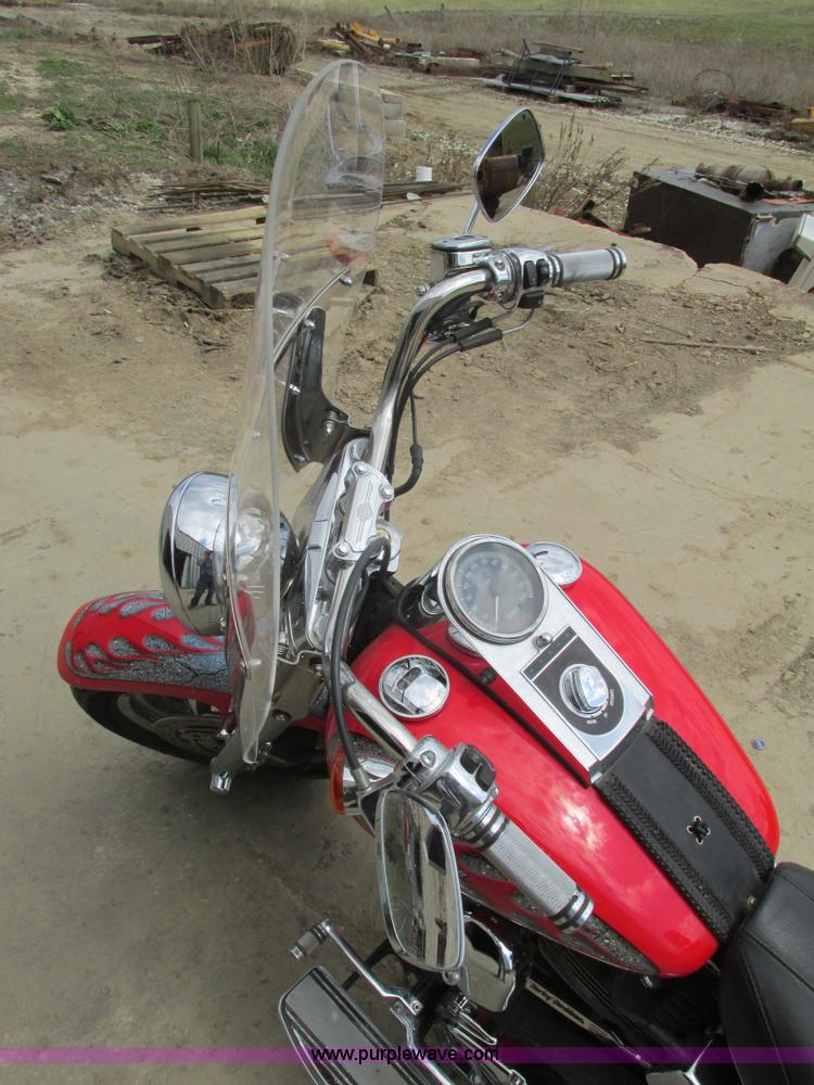 image for item V9961 2002 Harley Davidson Fat Boy motorcycle