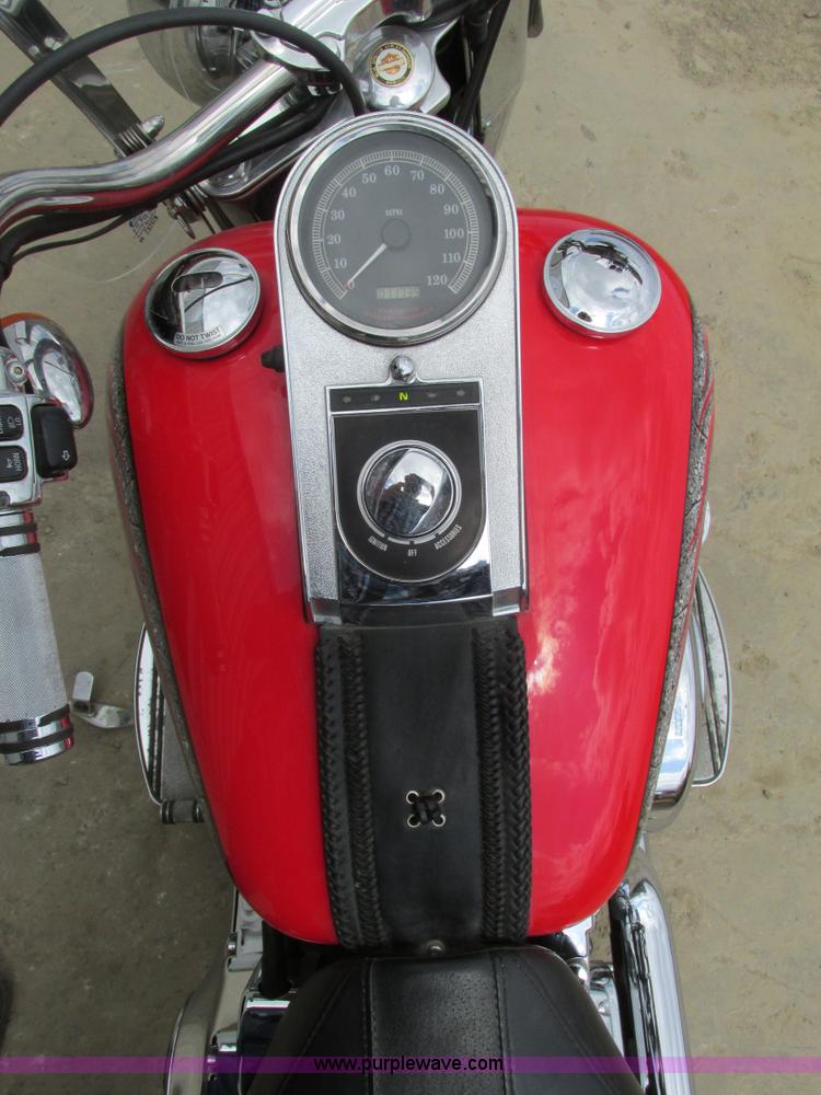 image for item V9961 2002 Harley Davidson Fat Boy motorcycle