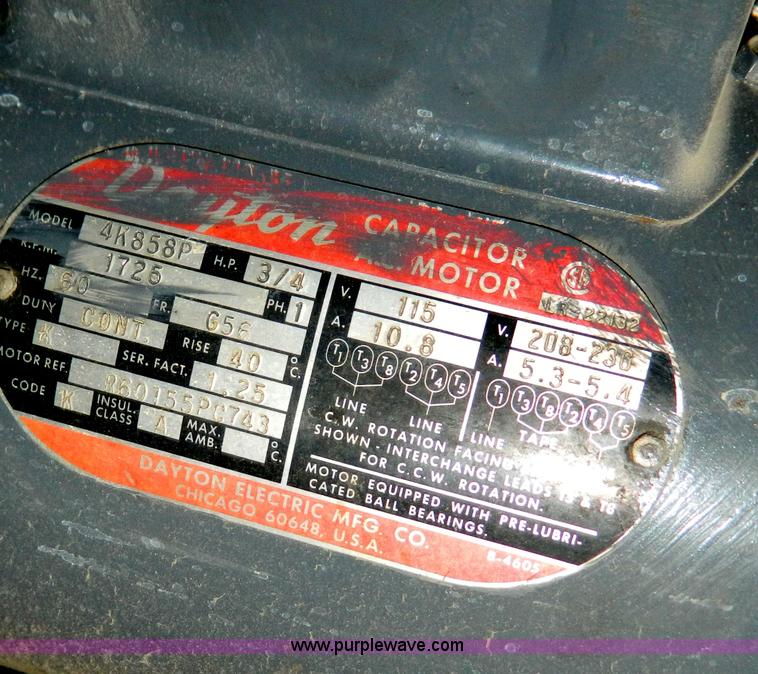 image for item W9064 Dayton floor drill press