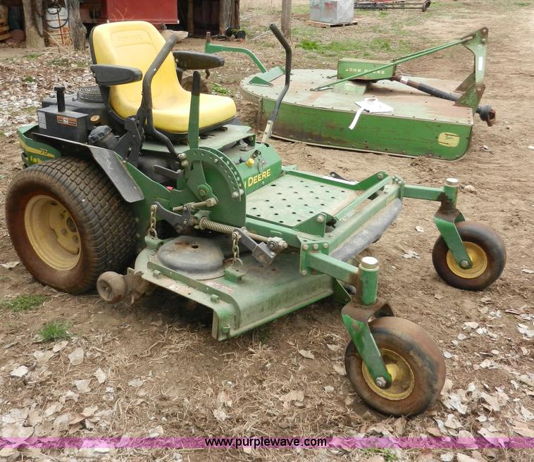 image for item X9590 John Deere 717 Z-trac ZTR lawn mower