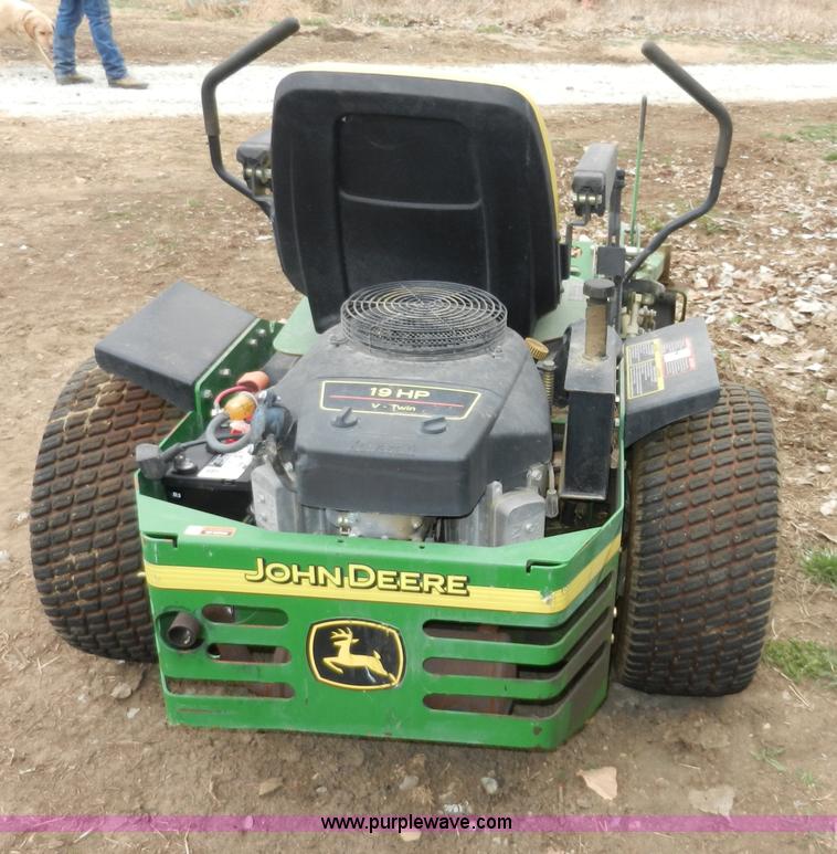 image for item X9590 John Deere 717 Z-trac ZTR lawn mower