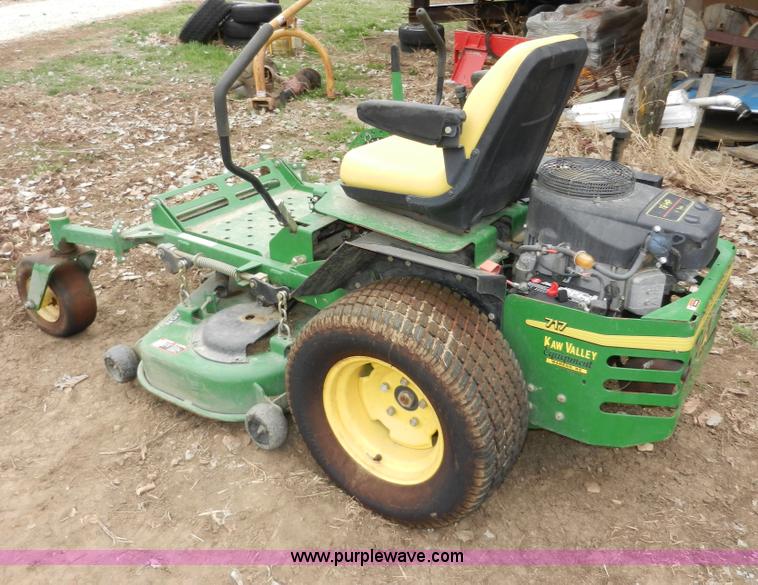 image for item X9590 John Deere 717 Z-trac ZTR lawn mower